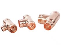 8-325mm EN 1254-1 Factory Outlet Copper Soldering Equal Tee