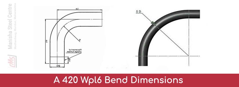 A 420 Wpl6 Bend Dimensions