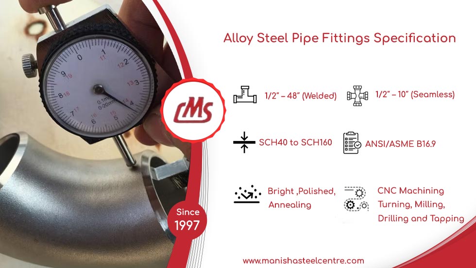 Alloy Steel Pipe Fittings Specification