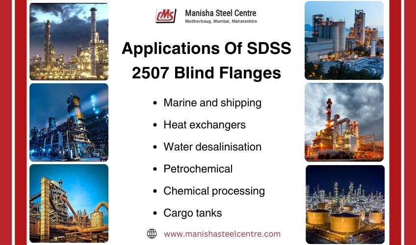  Applications Of SDSS 2507  Blind Flanges
