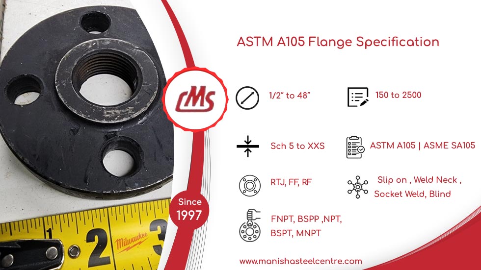 ASTM A105 Flange Specification