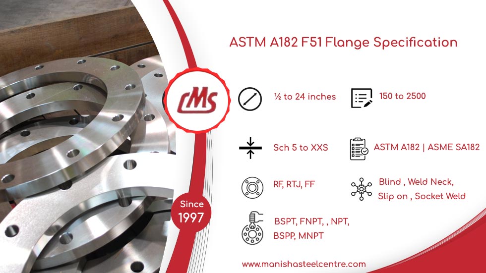 ASTM A182 F51 Flange Specification ASTM A182 F51 Flange Specification
