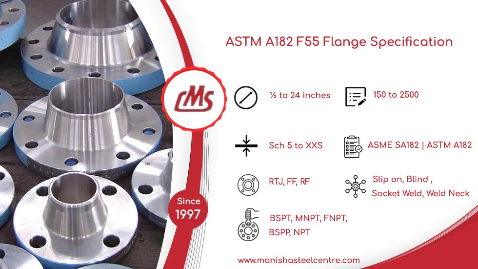 ASTM A182 F55 Flange Specification ASTM A182 F55 Flange Specification
