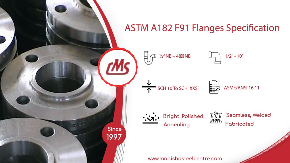 ASTM A182 F91 Flanges Specification