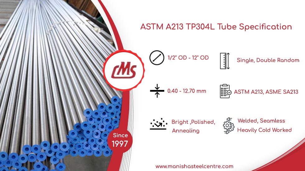 ASTM A213 TP304L Tube Specification