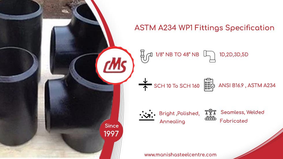 ASTM A234 WP1 Fittings Specification ASTM A234 WP1 Fittings Specification