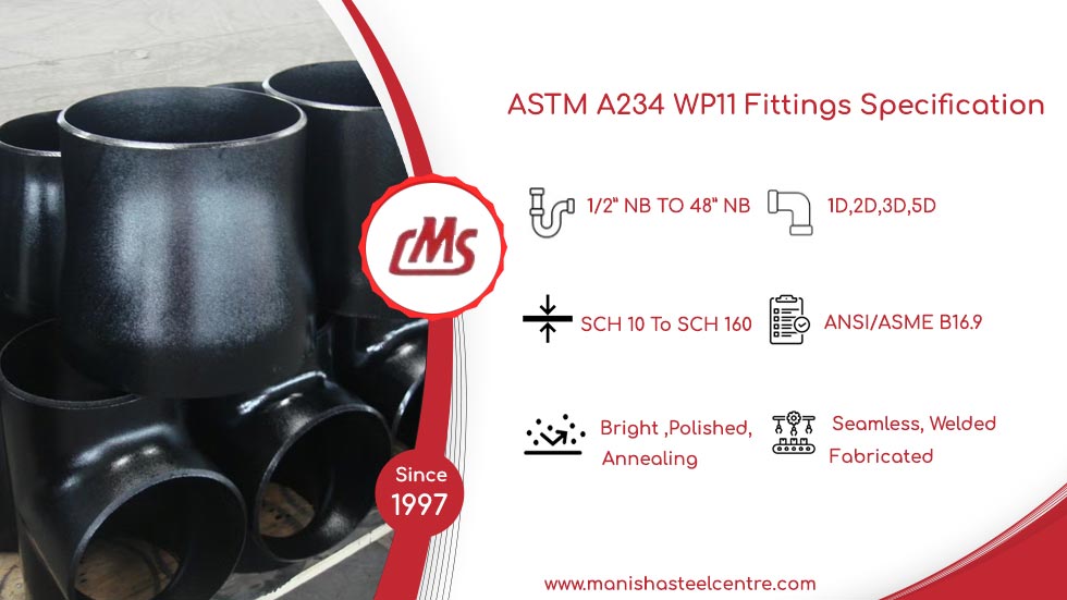ASTM A234 WP11 Fittings Specification