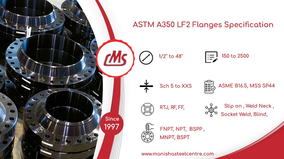ASTM A350 LF2 Flanges Specification