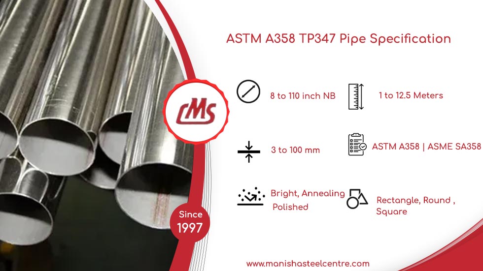 ASTM A358 TP347 Pipe Specification ASTM A358 TP347 Pipe Specification