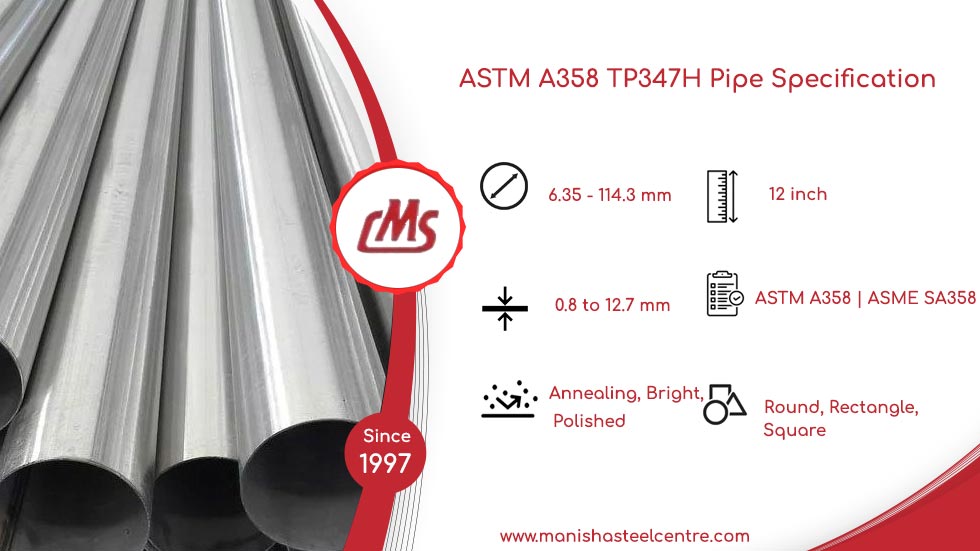 ASTM A358 TP347H Pipe Specification 