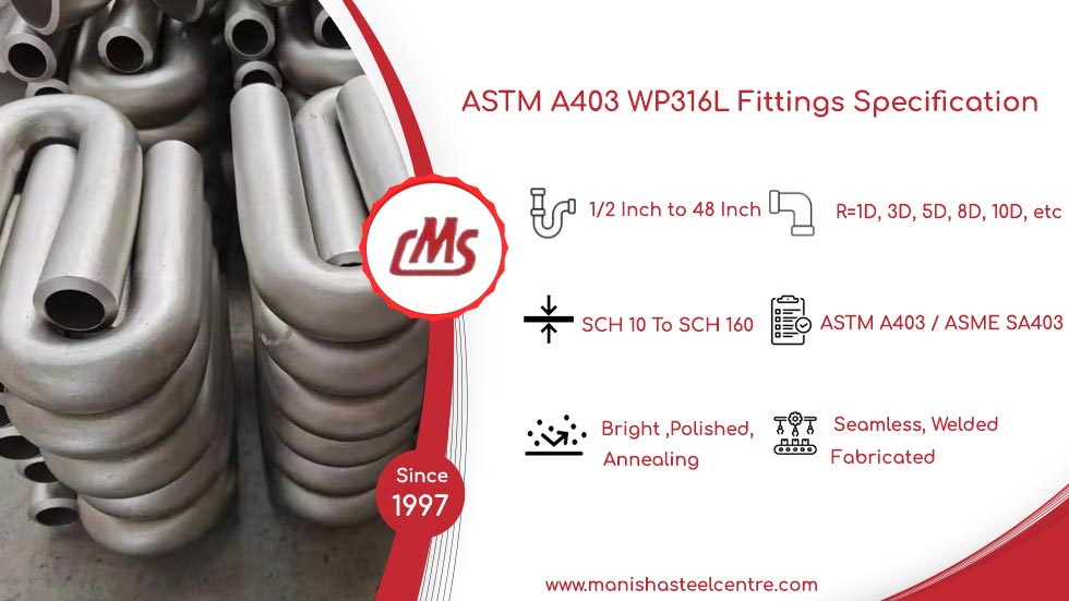 ASTM A403 WP316L Fittings Specification