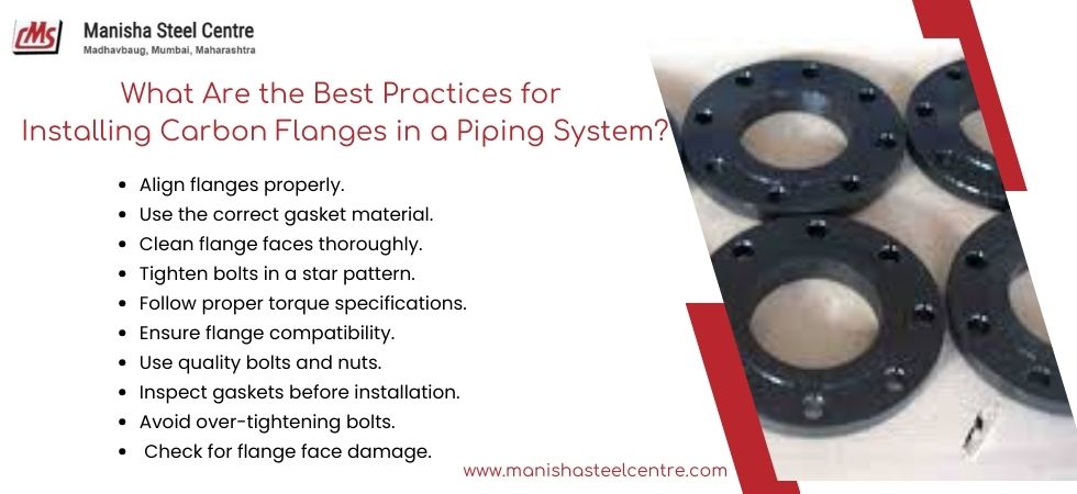 Carbon Flanges Installing