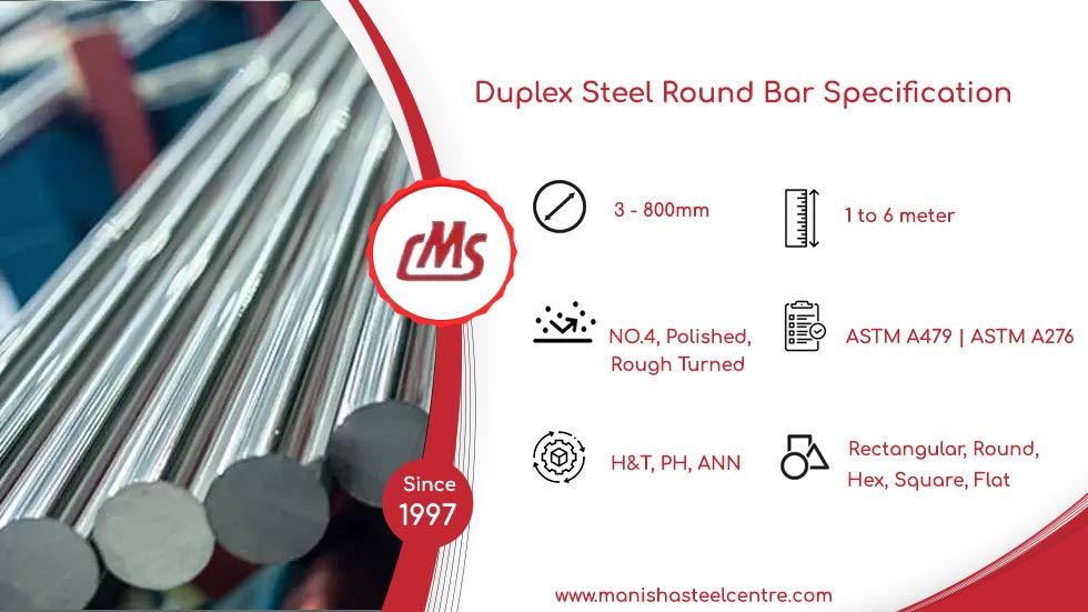Duplex Steel Round Bar Specification