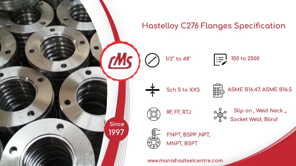 Hastelloy C276 Flanges Specification