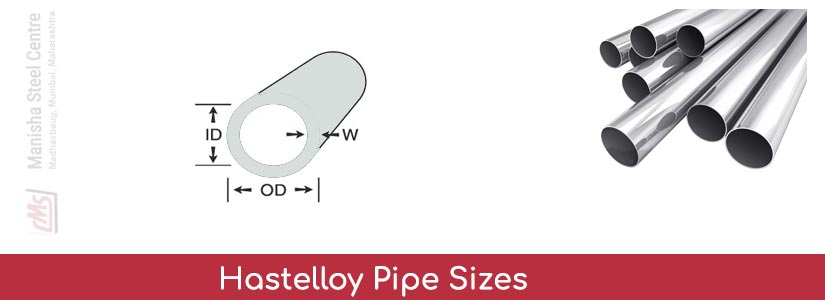 Hastelloy Pipe Sizes