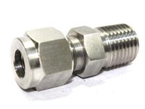 High Pressure Stainless Steel 316 Double Ferrule Hydraulic Tube Fittings