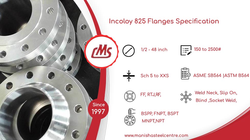 Incoloy 825 Flanges Specification