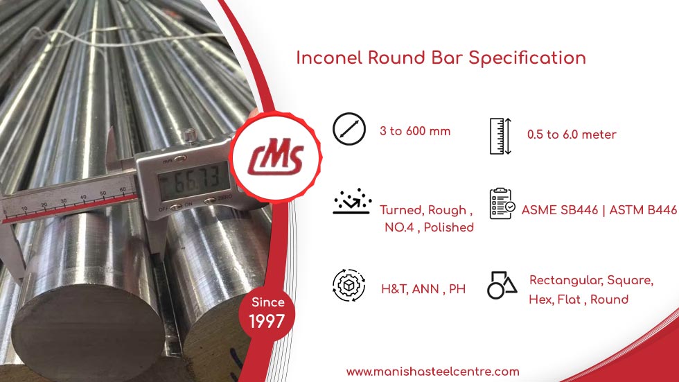 Inconel Round Bar Specification 