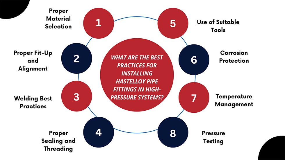 Installing Hastelloy Pipe Fittings