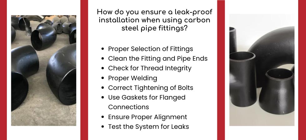 Leak-proof Installation