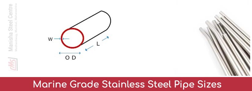 Marine Grade Stainless Steel Pipe Sizes