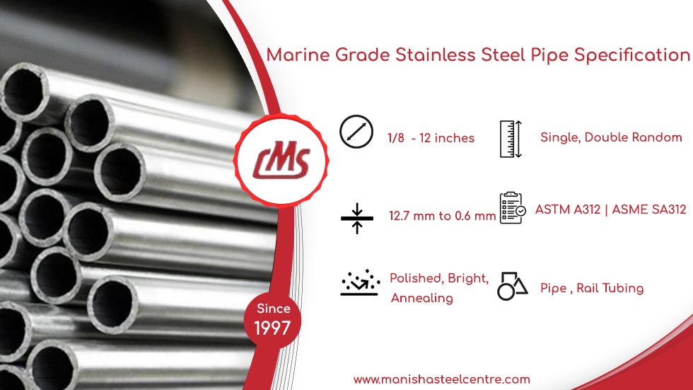 Marine Grade Stainless Steel Pipe Specification 