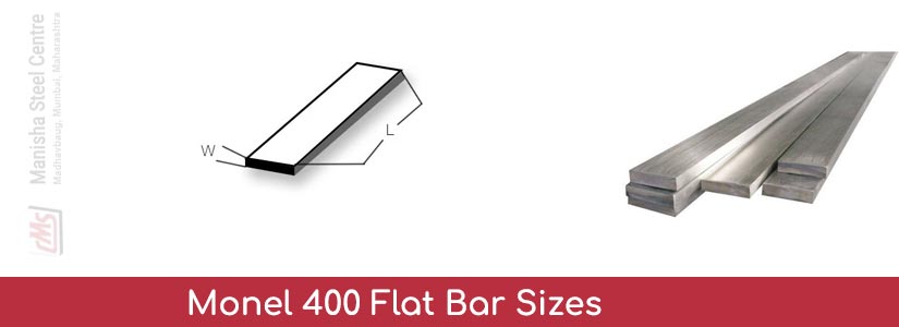 Monel 400 Flat Bar Sizes