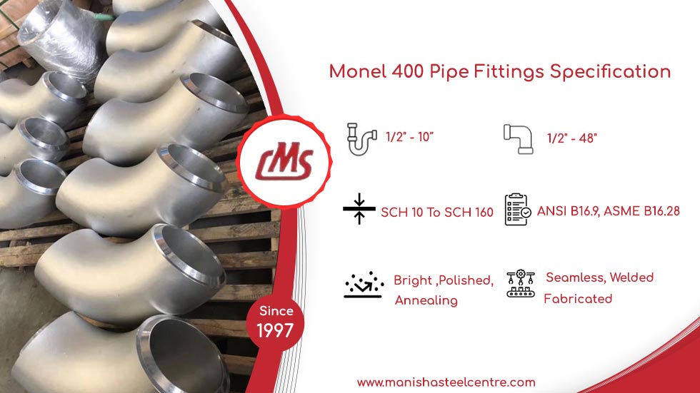 Monel 400 Pipe Fittings Specification Monel 400 Pipe Fittings Specification