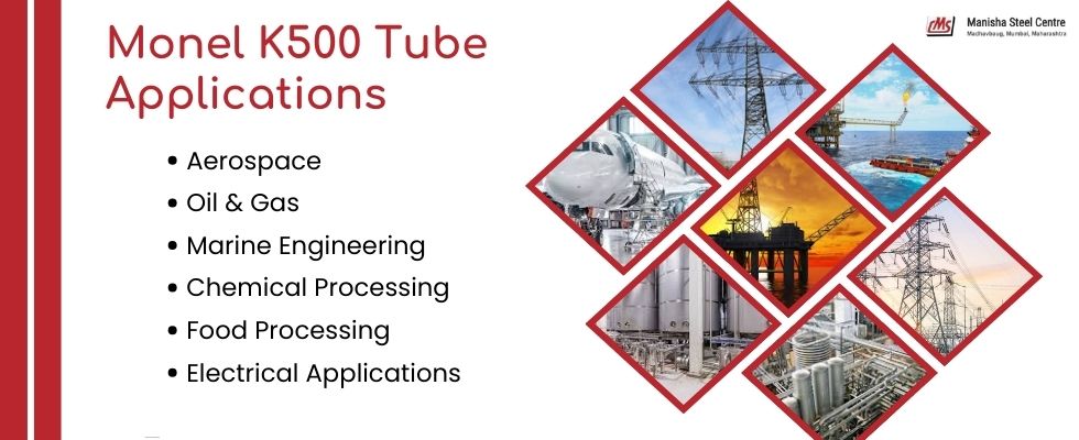 Monel K500 Tube Applications