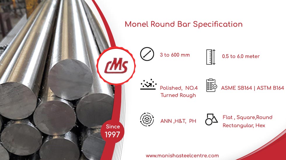 Monel Round Bar Specification Monel Round Bar Specification