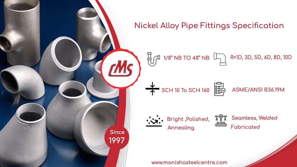 Nickel Alloy Pipe Fittings Specification