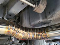 Polished Stainless Steel Exhaust Pipe