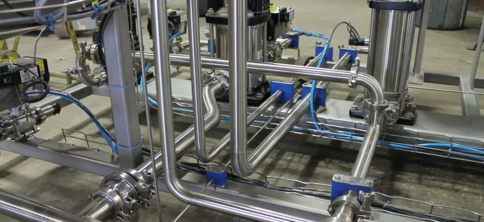 Sanitary Stainless Pipe Applications