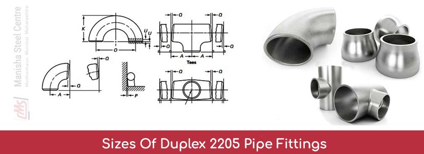 Sizes Of Duplex 2205 Pipe Fittings