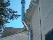 SS Boiler Vent Pipe