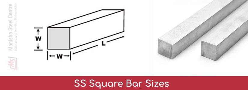 SS Square Bar Sizes