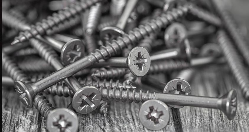 Stainless Metal Screws Application