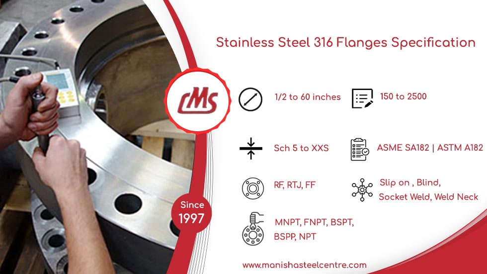 Stainless Steel 316 Flanges Specification