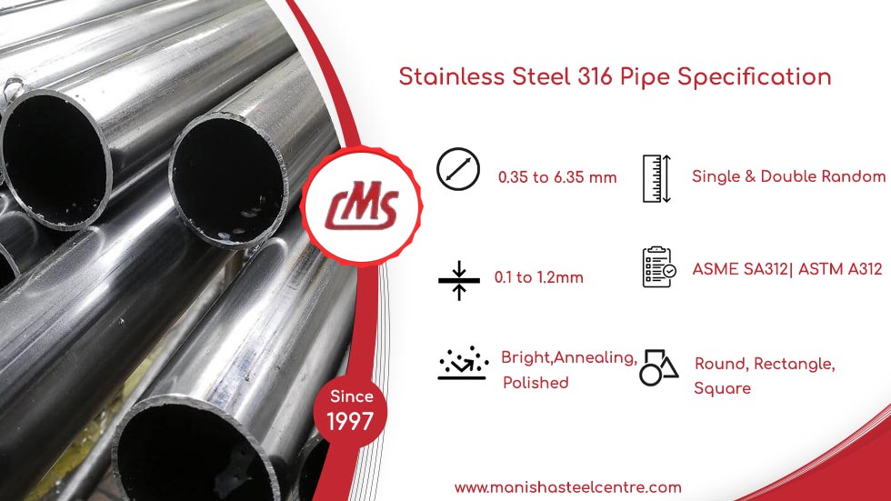 Stainless Steel 316 Pipe Specification Stainless Steel 316 Pipe Specification