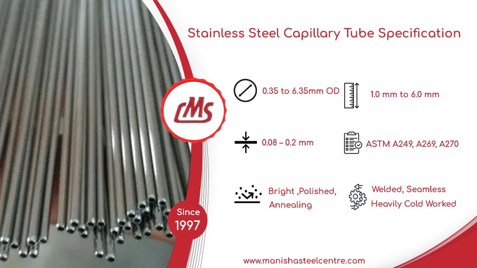 Stainless Steel Capillary Tube Specification