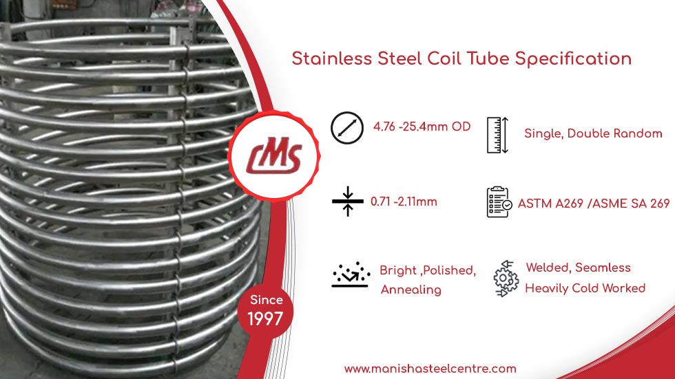 Stainless Steel Coil Tube Specification