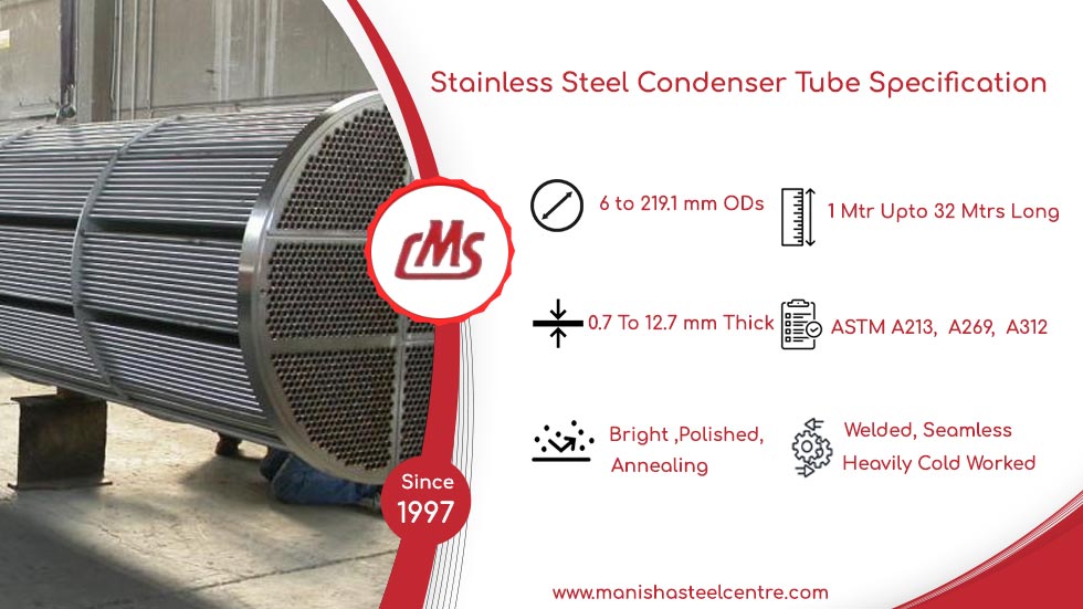 Stainless Steel Condenser Tube Specification