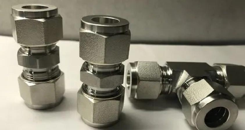 Stainless Steel Double Ferrule Compression Fittings Application
