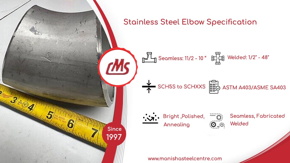 Stainless Steel Elbow Specification