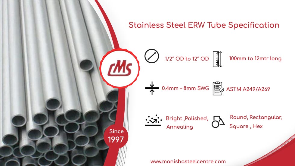Stainless Steel ERW Tube Specification