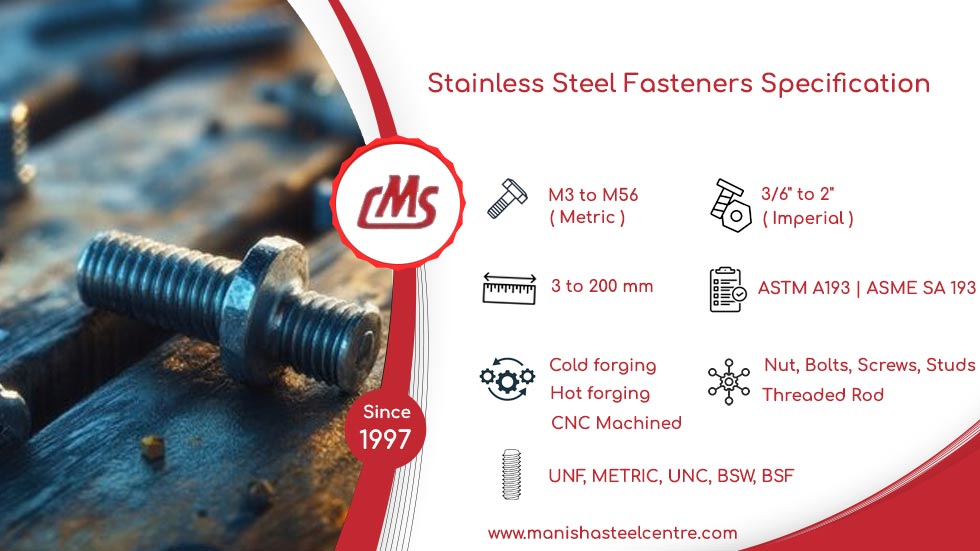 Stainless Steel Fasteners  Specification