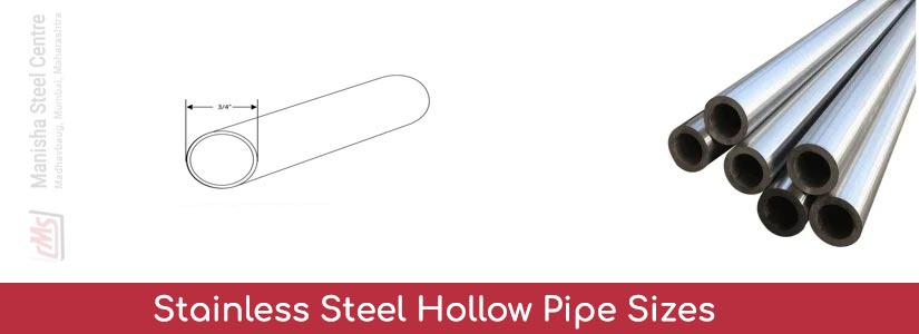 Stainless Steel Hollow Pipe Sizes