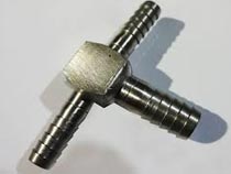 Stainless Steel Hose Barb Tee