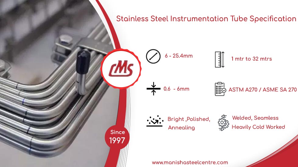 Stainless Steel Instrumentation Tube Specification Stainless Steel Instrumentation Tube Specification