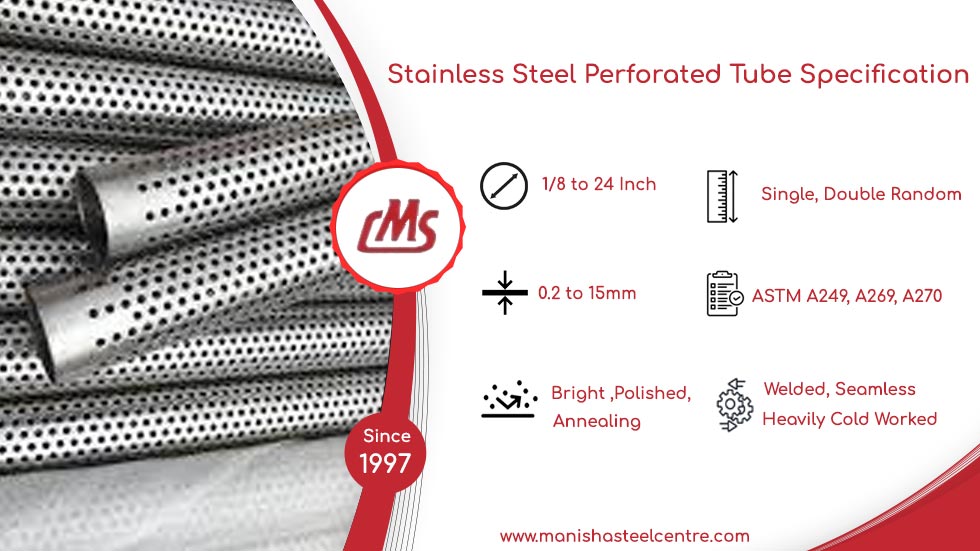 Stainless Steel Perforated Tube Specification